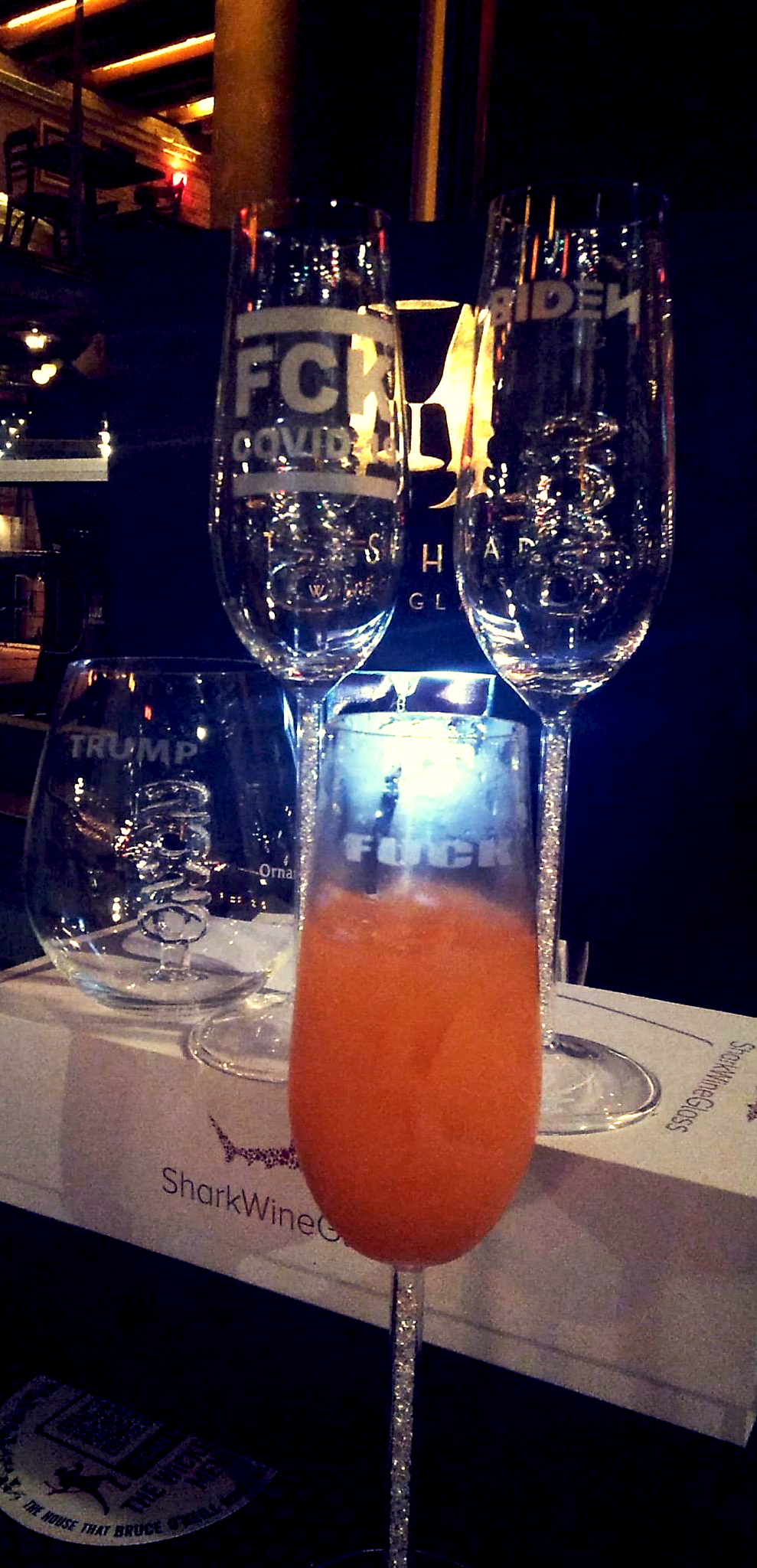 7 - Engraved Glasses