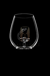 Clear Loch Ness Monster Stemless Wine Glass™