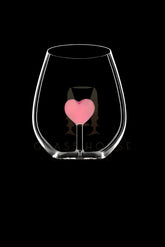 The Heart Stemless Wine Glass™