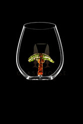 The Palm Tree Stemless Wine Glass™