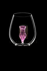 The Pink Boudoir Stemless Wine Glass™