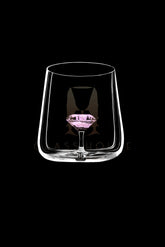 The Pink Diamond Rocks Glass™