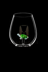 The Sea Turtle Stemless Wine Glass™