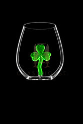 The Shamrock Stemless Wine Glass™