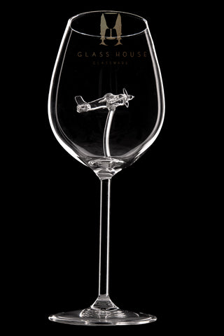 The Propeller Plane Wine Glass™ - Featured On Delish.com, HouseBeautiful.com & People.com