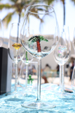 The Palm Tree Wine Glass™ - Featured On Delish.com, HouseBeautiful.com & People.com
