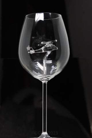 The Helicopter Wine Glass™ - Featured On Delish.com, HouseBeautiful.com & People.com