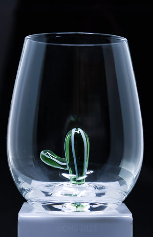 The Cactus Stemless Wine Glass™ - Featured On Delish.com, HouseBeautiful.com & People.com