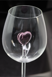 The Heart Wine Glass™ Crystal - Featured On Delish.com, HouseBeautiful.com & People.com