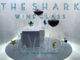 The Blue Shark Stemless Wine Glass™ - Featured On Delish.com, Housebeautiful.com & People.com