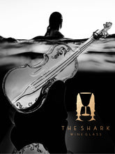 The Glass Violin Decanter™ with Mahogany Stand - 1000 ML Glass Decanter Crystal