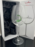 The Green Loch Ness Monster Wine Glass™ - Featured On Delish.com, HouseBeautiful.com