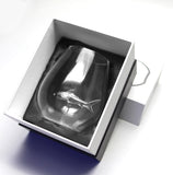 The Shark Stemless Wine Glass™ Crystal Featured On Delish.com, Housebeautiful.com & People.com