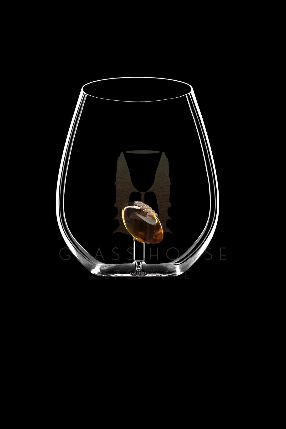 The Football Stemless Wine Glass™