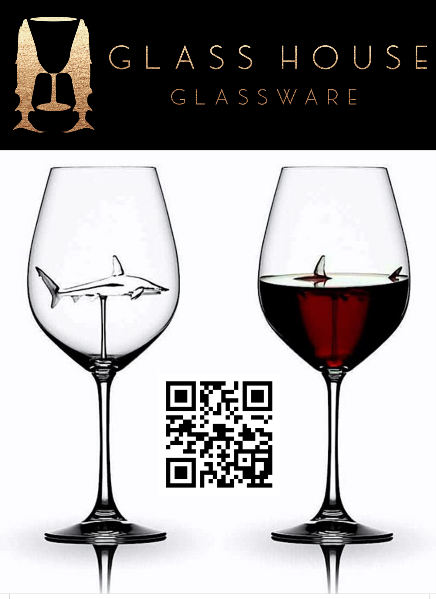 The Shark Wine Glass™