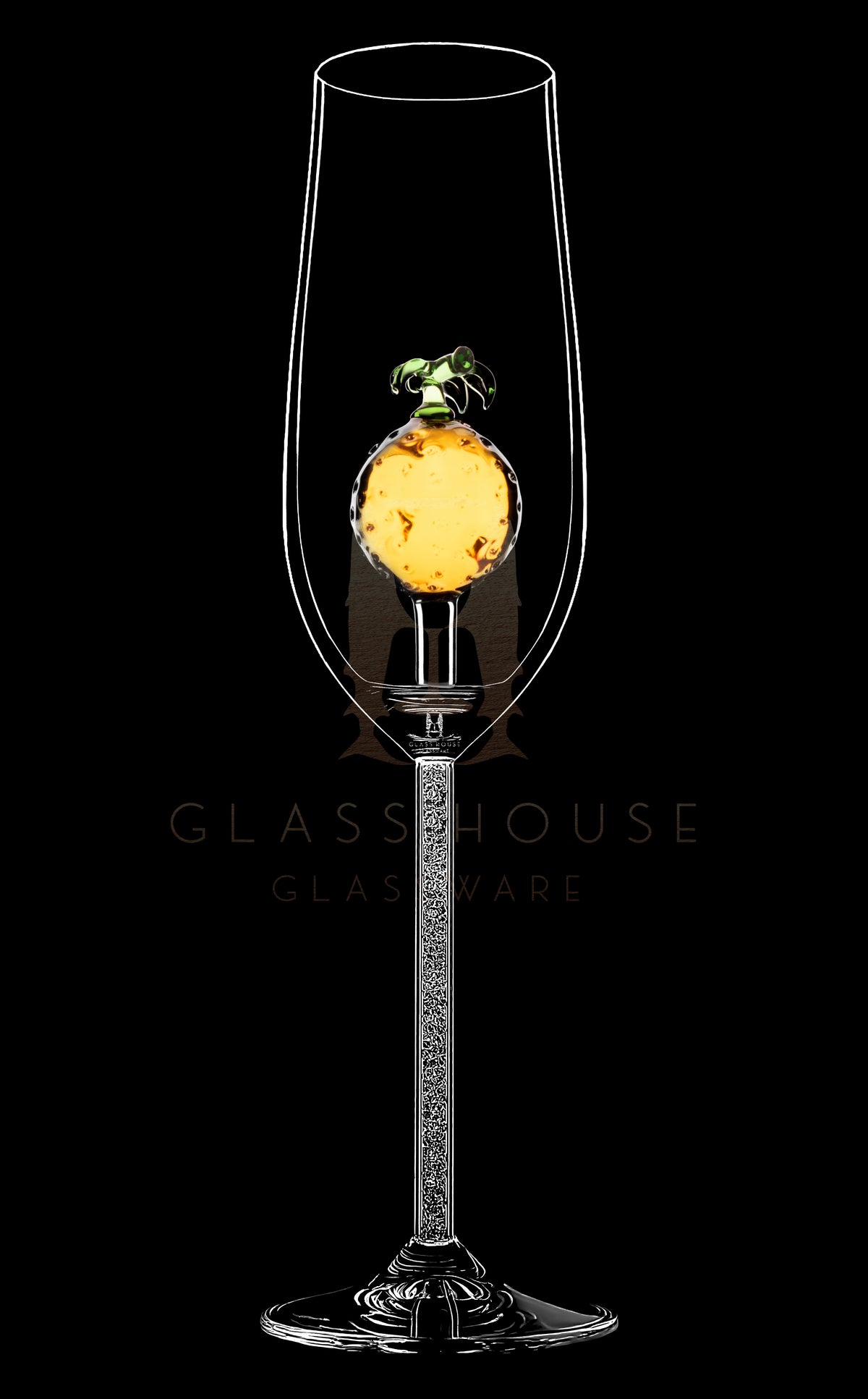 The Orange Champagne Flute™