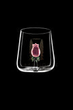 The Pink Rose Rocks Glass™