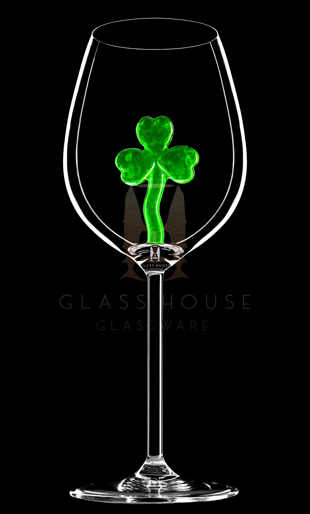 The Shamrock Wine Glass™