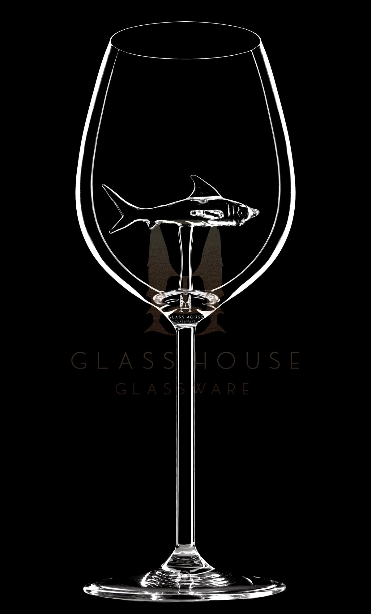 The Shark Wine Glass™