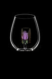 The Rose Stemless Wine Glass™ in 5 Different Colors
