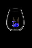 The Shark Stemless Wine Glass™ Ocean Collection - Octopus, Sea Horse, Starfish, Turtle, Shark, Whale