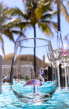 The Flamingo Stemless Wine Glass™ - Featured On Delish.com, HouseBeautiful.com & People.com