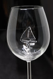 The Sailboat and Anchor Wine Glass™ - Featured On Delish.com, HouseBeautiful.com & People.com