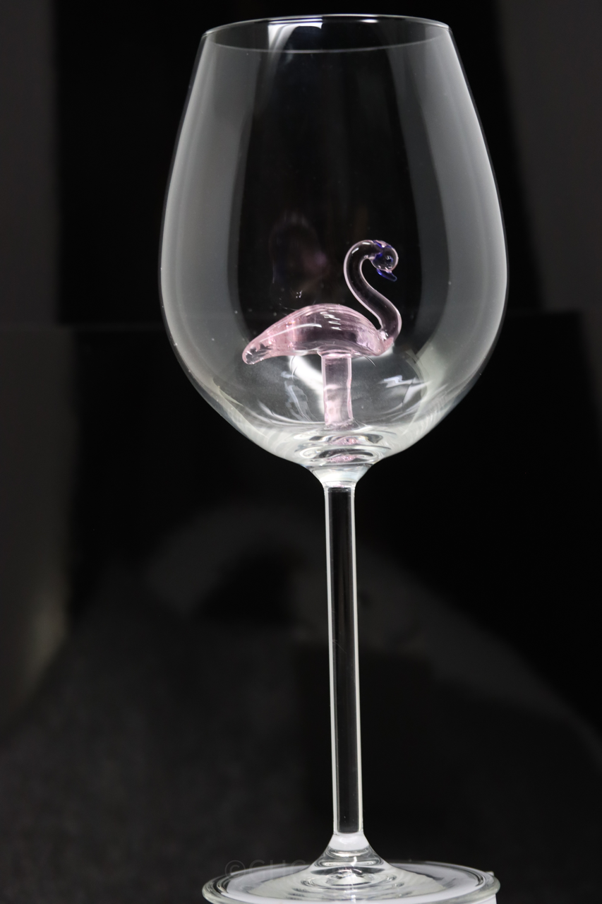 The Flamingo Wine Glass™ - Featured On Delish.com, HouseBeautiful.com & People.com