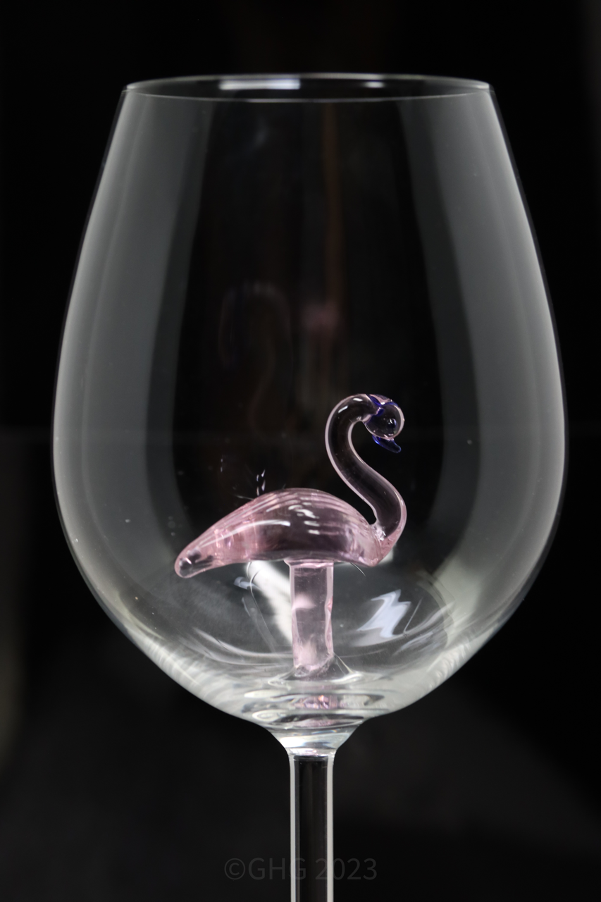 The Flamingo Wine Glass™ - Featured On Delish.com, HouseBeautiful.com & People.com