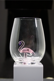 The Flamingo Stemless Wine Glass™ - Featured On Delish.com, HouseBeautiful.com & People.com