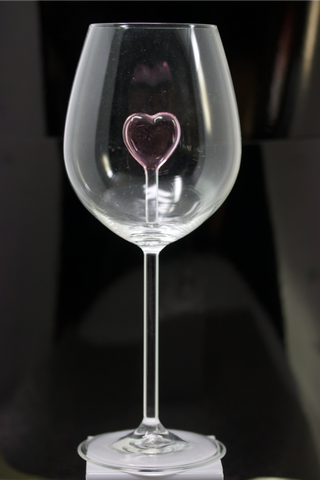 The Stemmed Heart Wine Glass™ Crystal - Featured On Delish.com, HouseBeautiful.com & People.com
