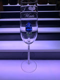 The Mother's Day Collection with Roses and Hearts inside our Wine Glasses and Champagne Flutes