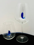 The Dolphin Stemless Wine Glass™ Crystal - Featured On Delish.com, HouseBeautiful.com & People.com