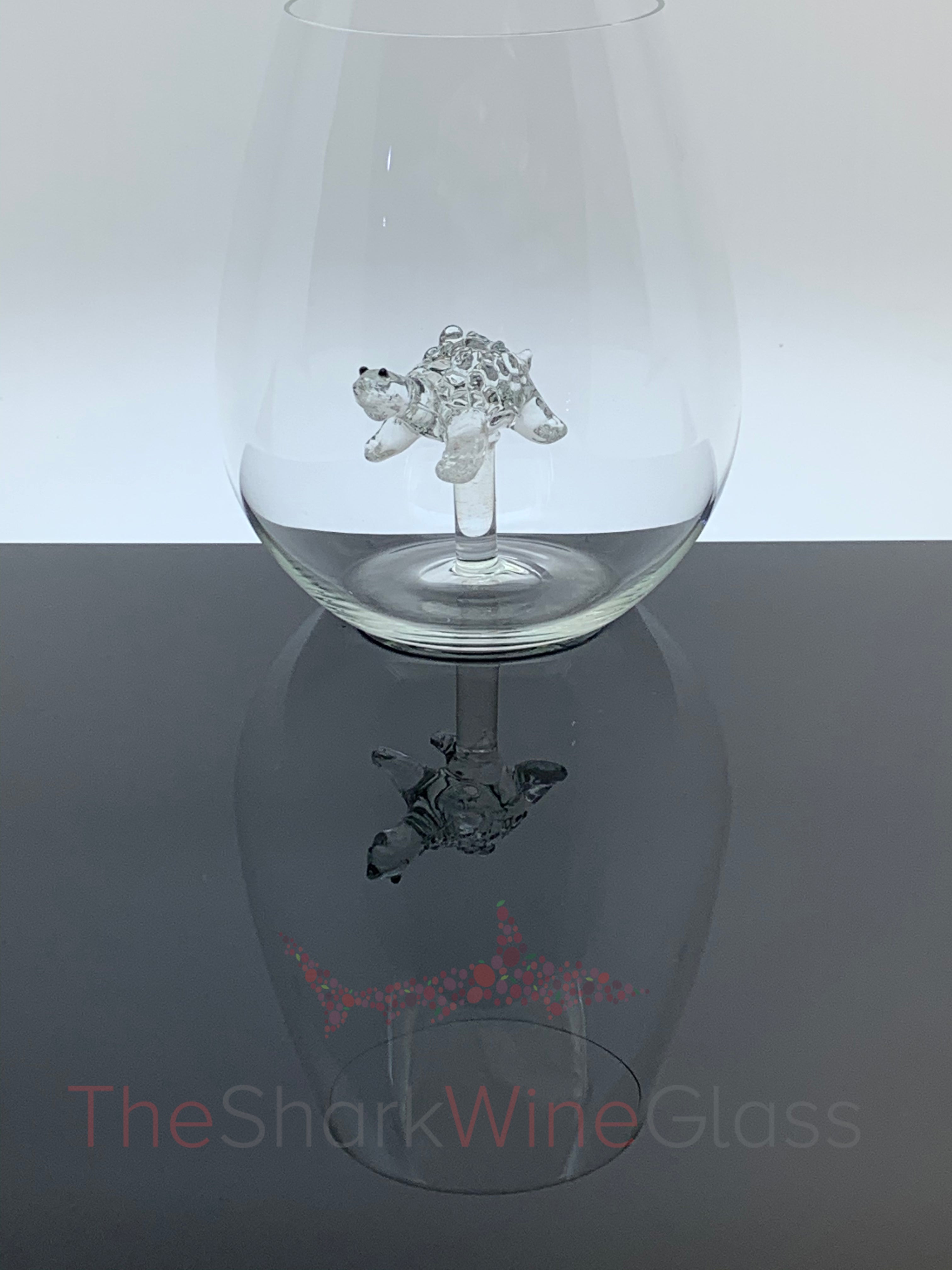 The Sea Turtle Stemless Wine Glass™ Crystal - Featured On Delish.com,HouseBeautiful.com & People.com