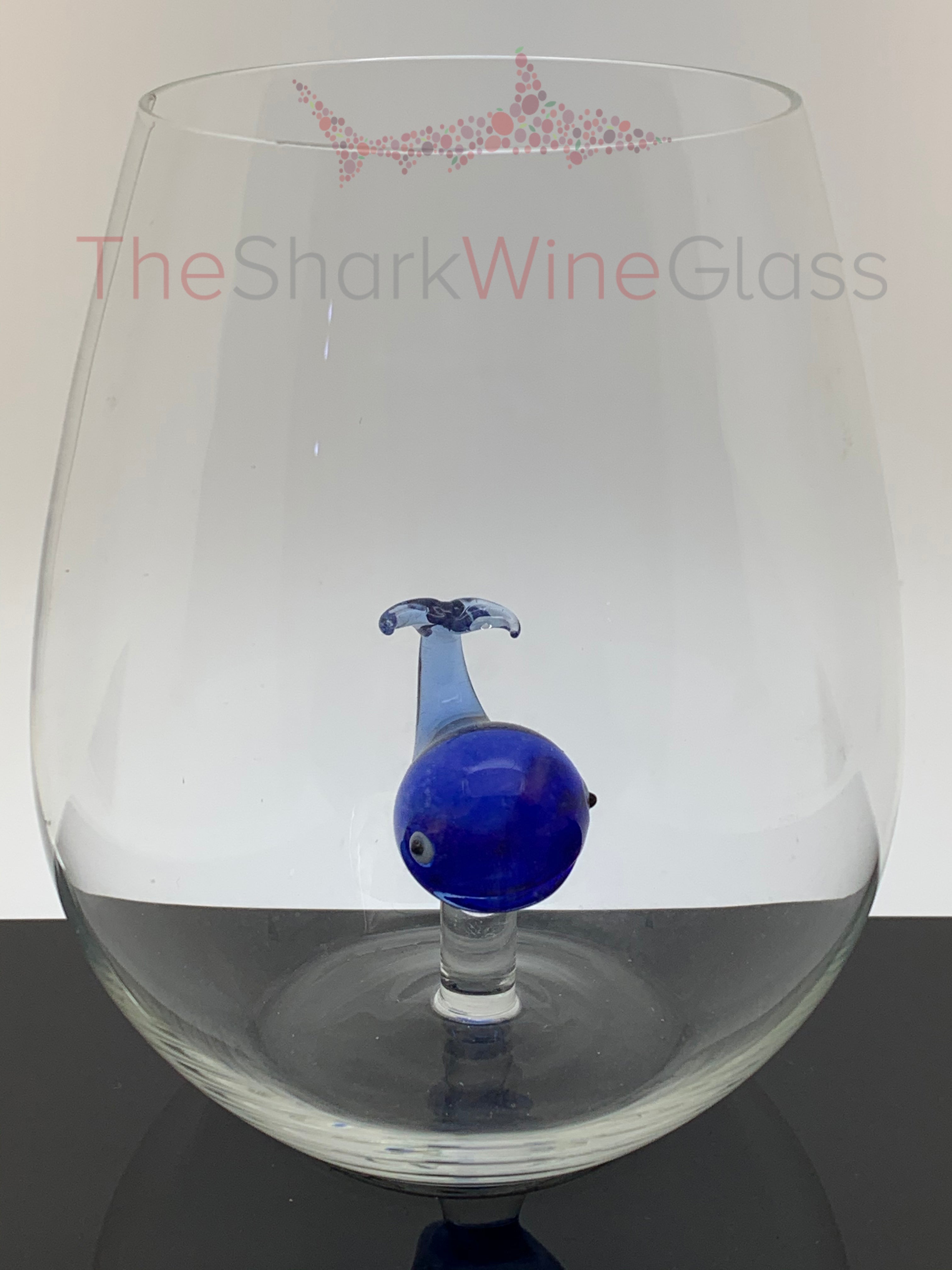 The Whale Stemless Wine Glass™ Crystal - Featured On Delish.com, HouseBeautiful.com & People.com