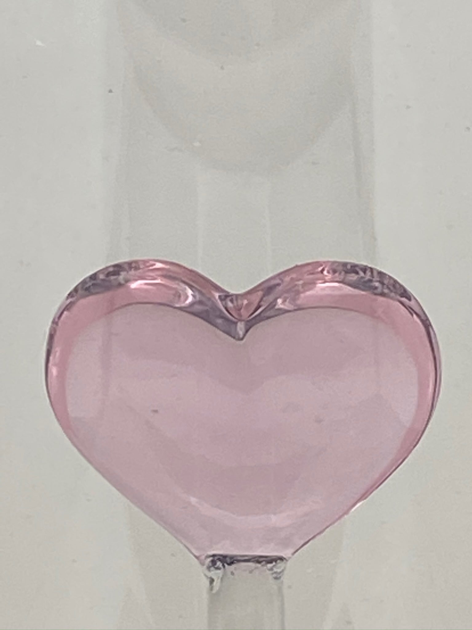 Single Diamante Petit Champagne Flute with Heart Design in an Single Diamante Petit Champagne Flute with Heart Design in an