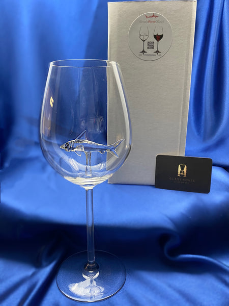 The Shark Wine Glass™ - Featured On Delish.com, HouseBeautiful.com and People.com