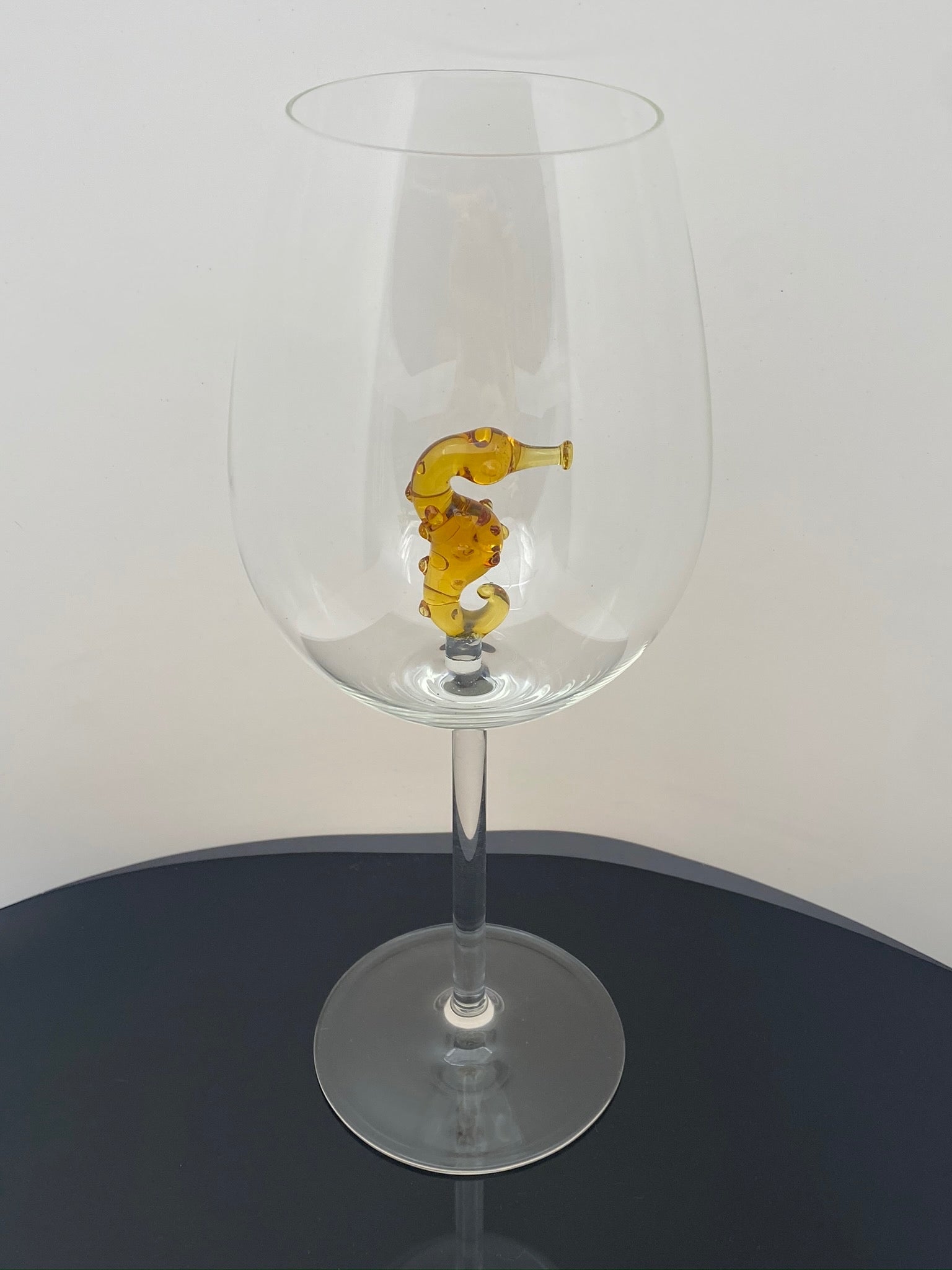 The Sea Horse Wine Glass™ Crystal - Featured On Delish.com, HouseBeautiful.com & People.com