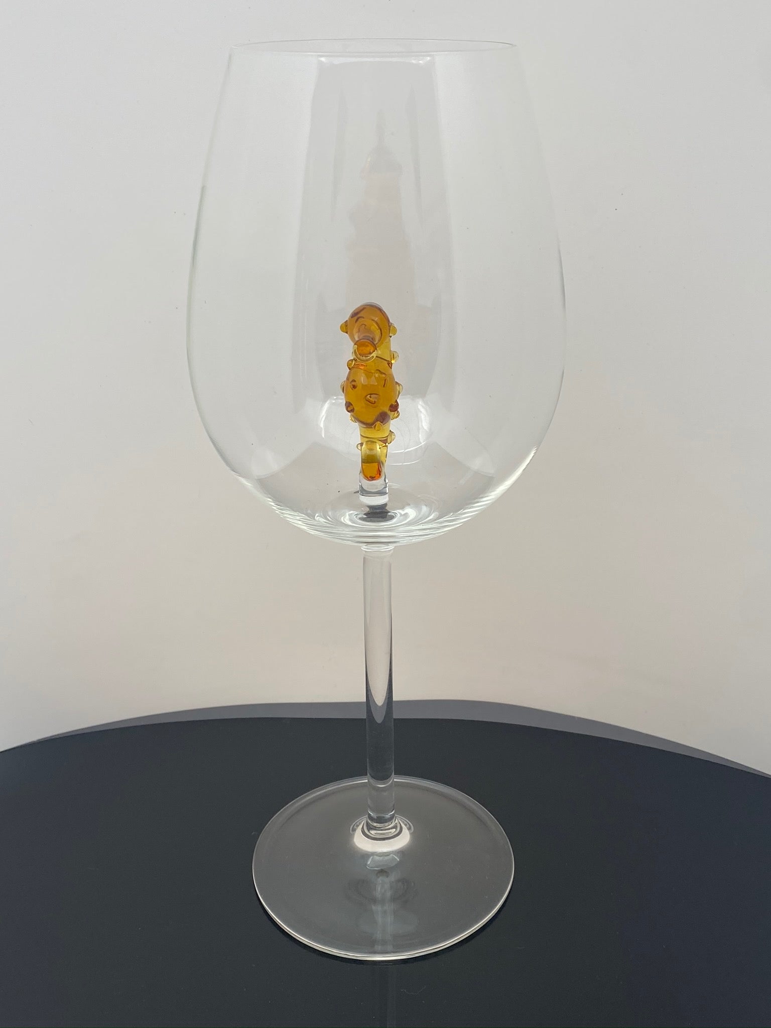 The Sea Horse Wine Glass™ Crystal - Featured On Delish.com, HouseBeautiful.com & People.com