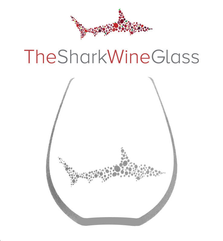 The Shark Stemless Wine Glass™ Crystal Featured On Delish.com, Housebeautiful.com & People.com