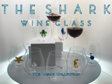 The Shark Stemless Wine Glass™ Ocean Collection - Octopus, Sea Horse, Starfish, Turtle, Shark, Whale